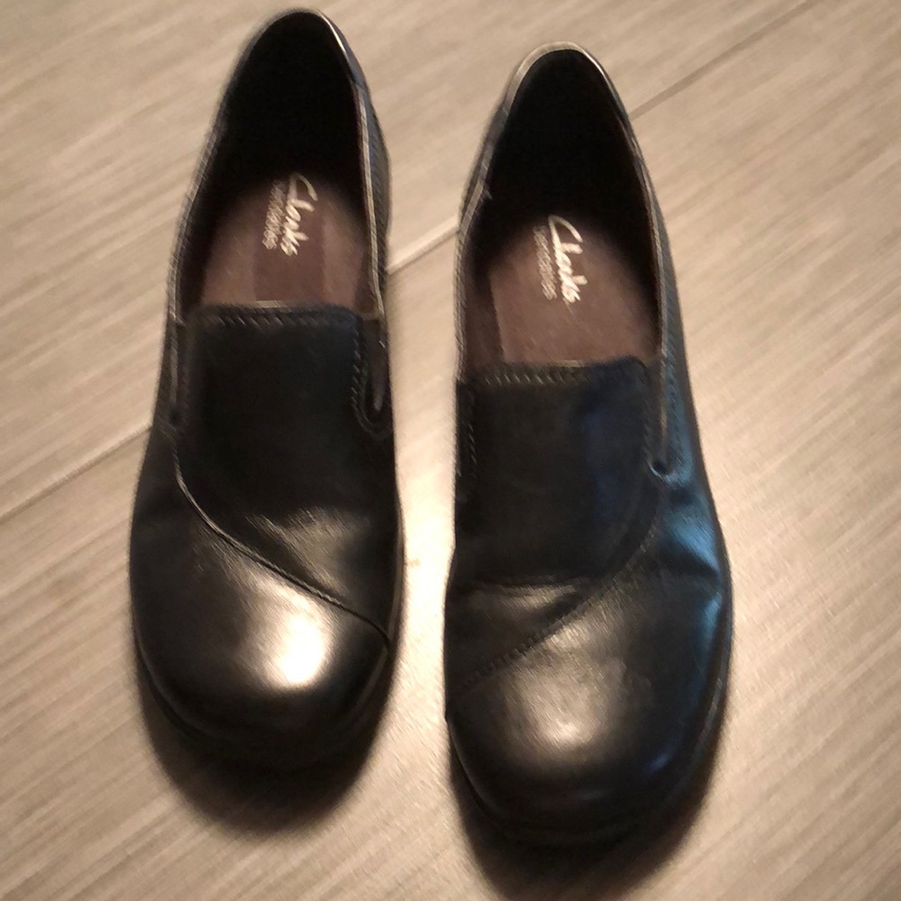 Clarks Black Shoes